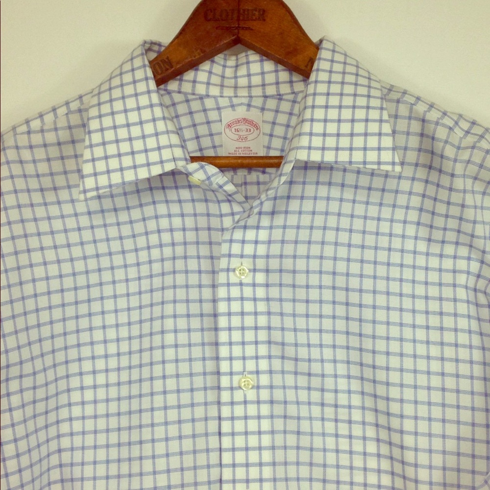 Brooks Brothers Size 16 1/2 - 33 Shirt 346